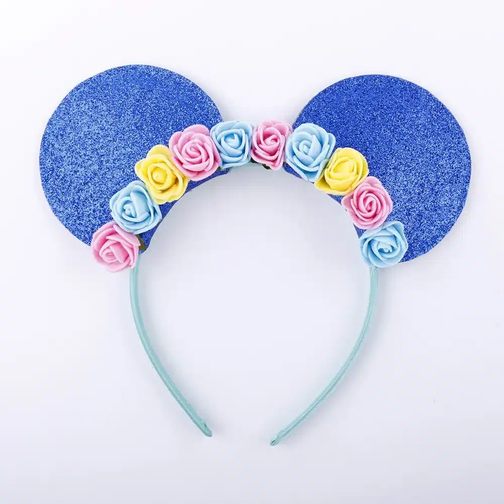 Cute mouse Ears Hair Bands Hoop rose flower Hairband Headbands Girls Hair Ornament Headdress Fashion Hair Accessories For Women 13