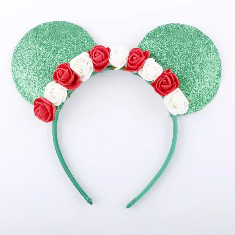 Cute mouse Ears Hair Bands Hoop rose flower Hairband Headbands Girls Hair Ornament Headdress Fashion Hair Accessories For Women 15