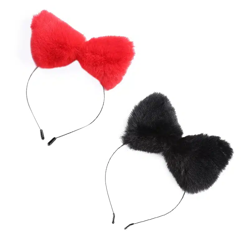 Cute Sale Women Fox Ear Headbands Fashion Adult Children Hair Accessories Sexy Plush Fox Cat Ears Hairbands 11
