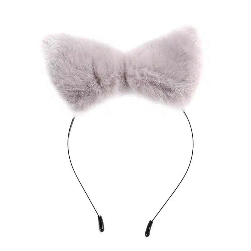 Cute Sale Women Fox Ear Headbands Fashion Adult Children Hair Accessories Sexy Plush Fox Cat Ears Hairbands 16