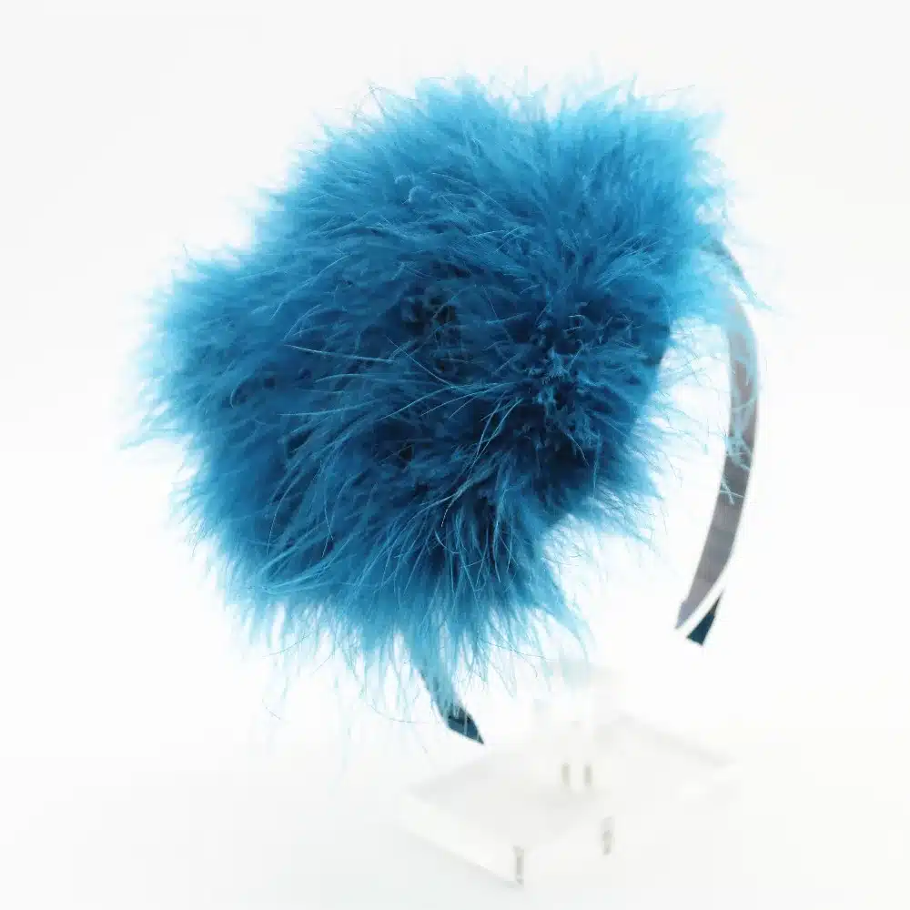 Girls feather hairband 2018 NEW Wholesale colorful feather patch hairbands wedding hair accessories party bands colors assorted 11