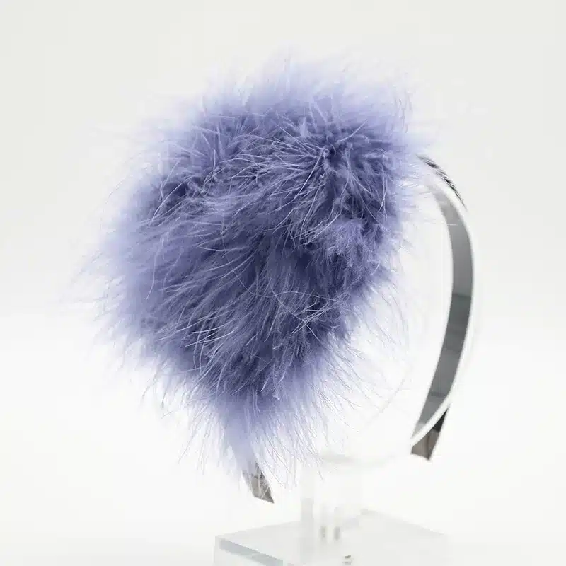 Girls feather hairband 2018 NEW Wholesale colorful feather patch hairbands wedding hair accessories party bands colors assorted 15