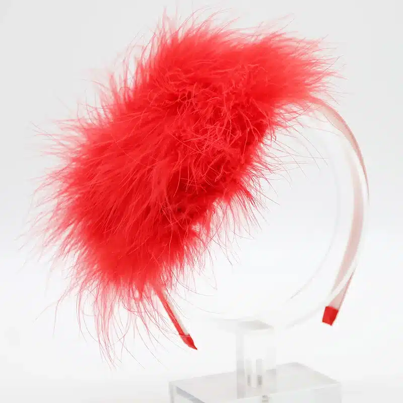 Girls feather hairband 2018 NEW Wholesale colorful feather patch hairbands wedding hair accessories party bands colors assorted 16