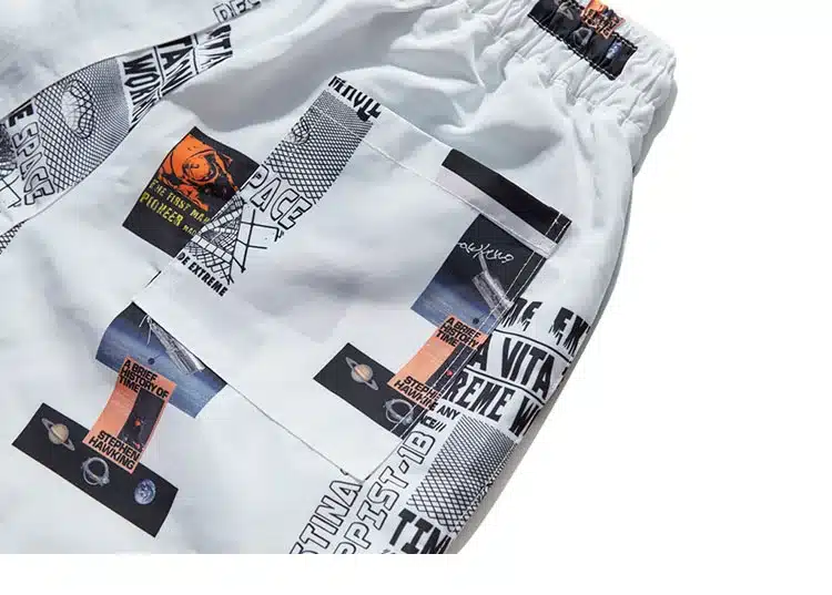 2018 Autumn Joggers Hip Hip Pant Star Print Men Harajuku Sweatpant Streetwear Fashion Casual Track Pants Sweat Trousers White 19