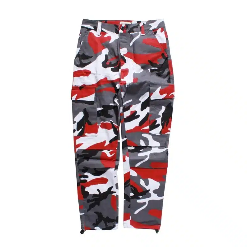 Camouflage Men's Cargo Pants Full Length 2017 Spring Multy Camo Hip Hop Pants Men Women Streetwear Toursers Men 8 Colors 18