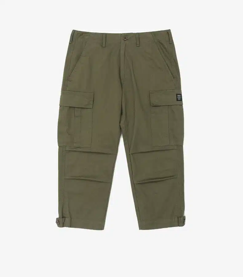INFLATION Male Jogger Casual Plus Size Cotton Trousers Multi Pocket Military Style Army Green Orange Men's Cargo Pants 8403S 37