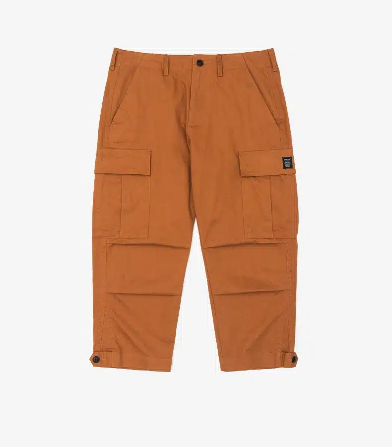 INFLATION Male Jogger Casual Plus Size Cotton Trousers Multi Pocket Military Style Army Green Orange Men's Cargo Pants 8403S 41