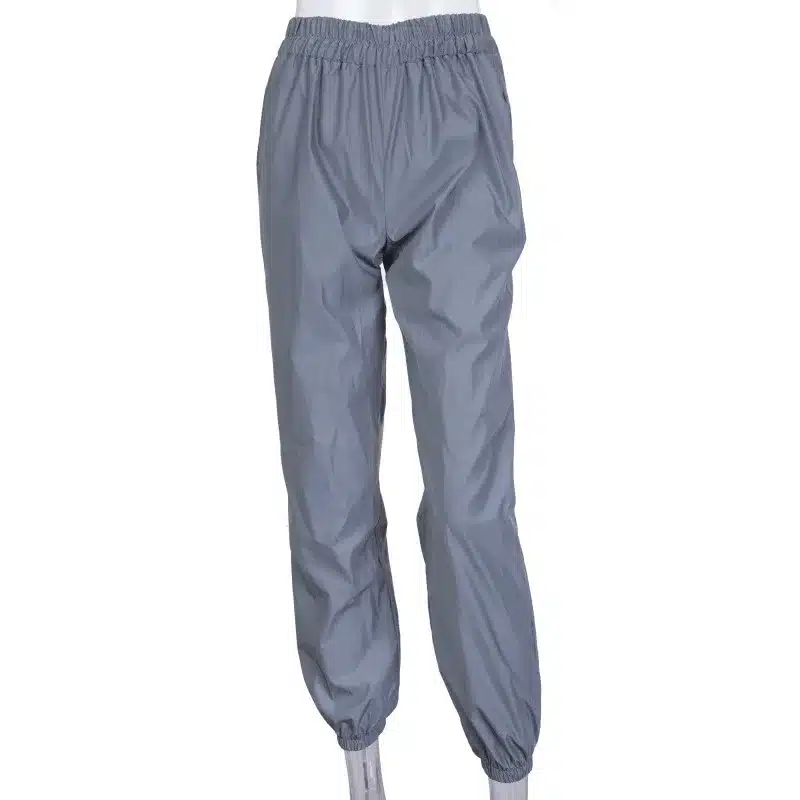 Kylie Jenner Autumn 2018 hip hop pants women Night shine Long pants high waist trousers capri Loose pants women clubwear 15