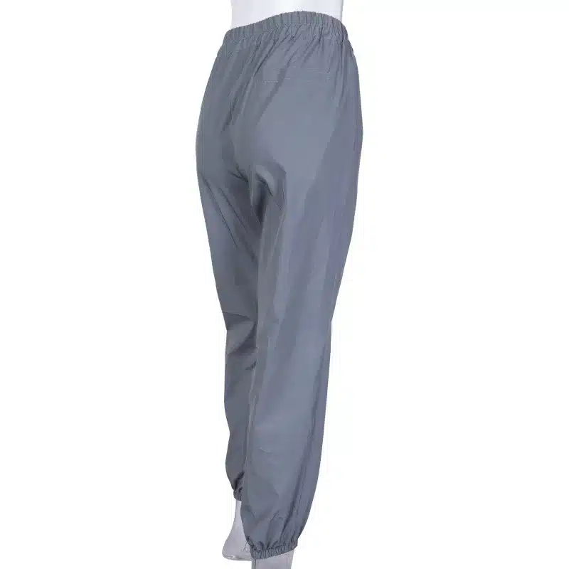 Kylie Jenner Autumn 2018 hip hop pants women Night shine Long pants high waist trousers capri Loose pants women clubwear 17