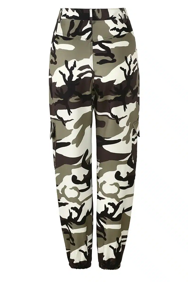 Women Spring Red Camouflage Pants Fashion Street Jean Trousers Pantalon Mujer Pencil Demin Military Pencil Pants 10
