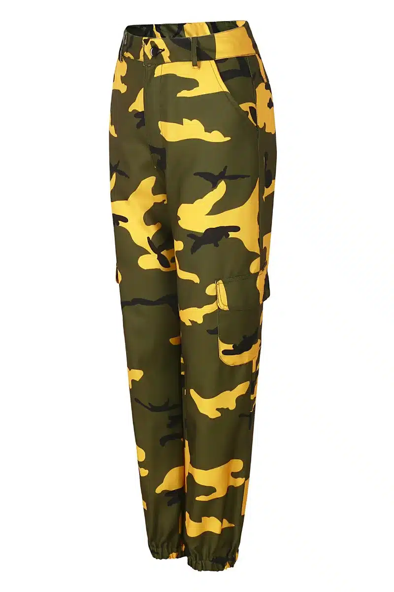 Women Spring Red Camouflage Pants Fashion Street Jean Trousers Pantalon Mujer Pencil Demin Military Pencil Pants 18