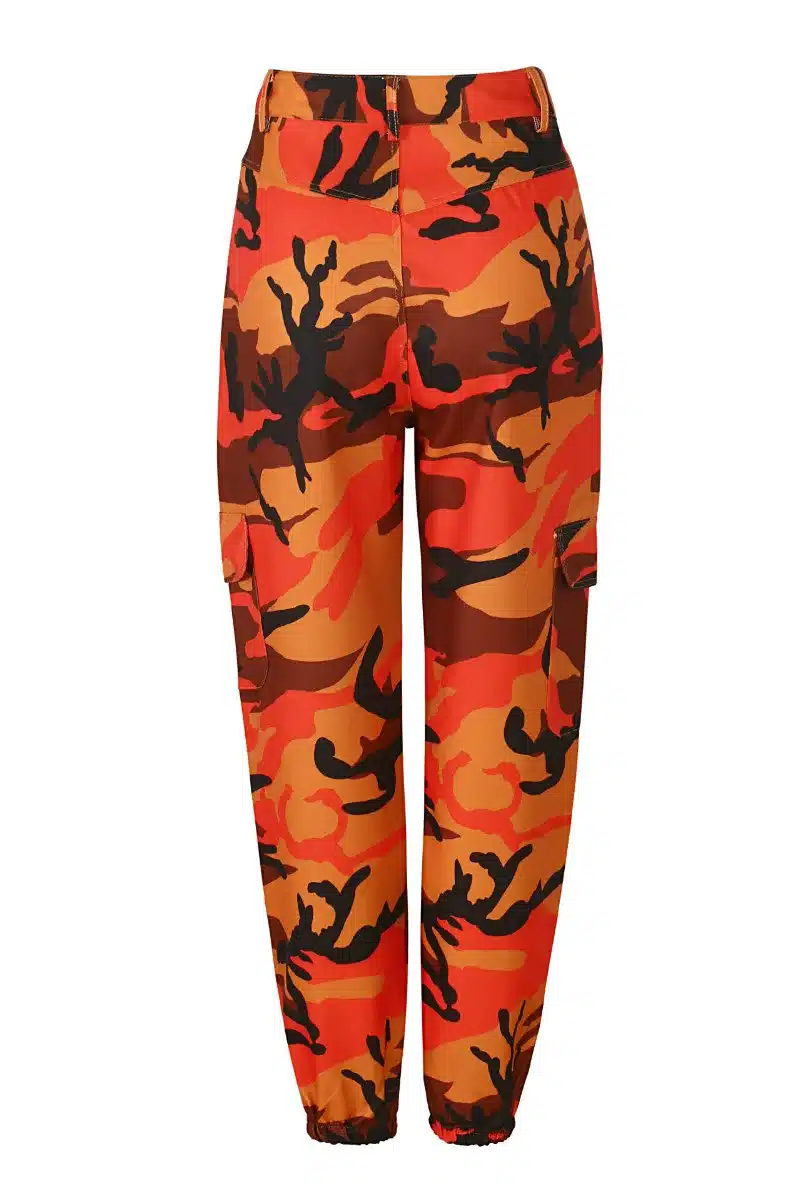 Women Spring Red Camouflage Pants Fashion Street Jean Trousers Pantalon Mujer Pencil Demin Military Pencil Pants 21