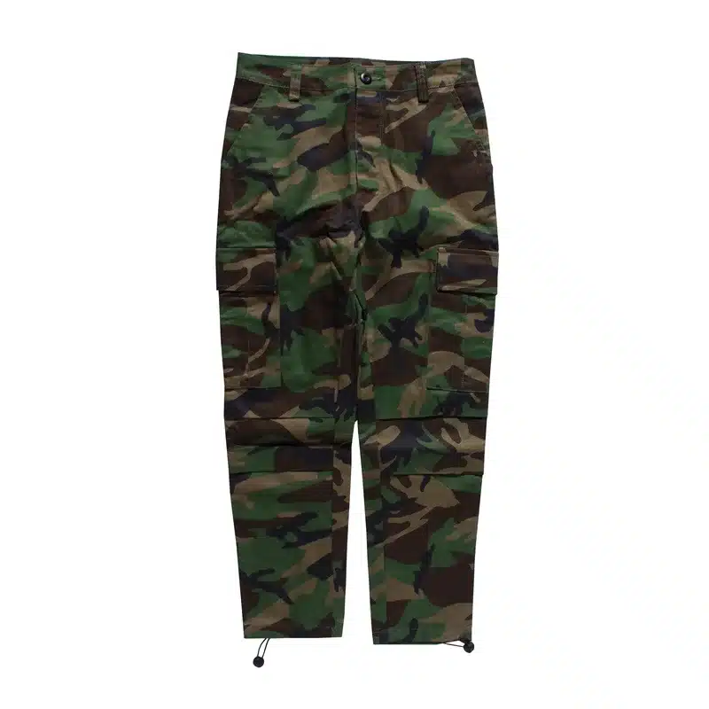 Orange Pink Camouflage Cargo Pants Men Women 2017 High Quality Hip Hop Streetwear Joggers Pants Couple Camo Sweatpants Clothes 42