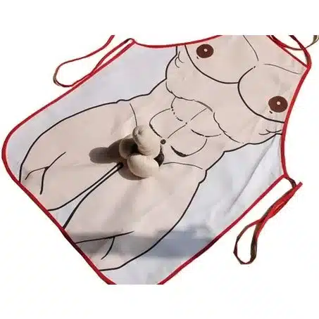 Funny Aprons Novelty 3D Naked Man Cooking Apron for Fancy Dress For Gift design lovers gift 11