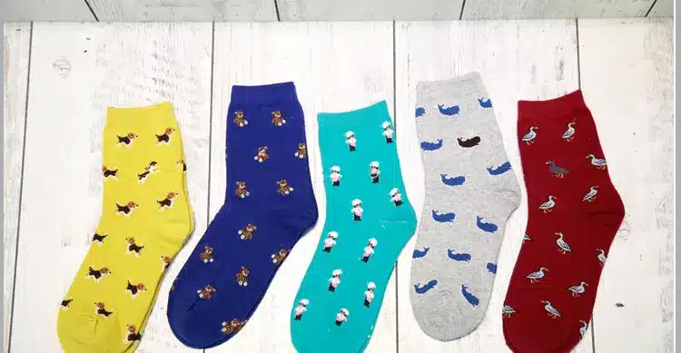 Winter Autumn New Women In Tube Sock Dog Animal Women Socks Fashion Cotton EUR35-40 1