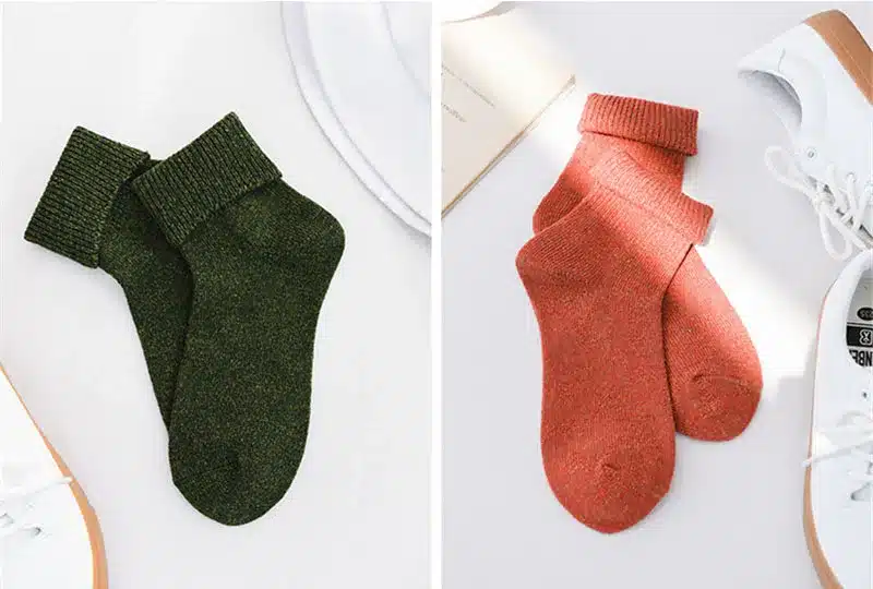 Fashion Womens Winter Warm Cotton Wool Sock Soft High Quality Boots Hosiery Harajuku Female Ladies Thick Thermal Socks Crew Sox 13