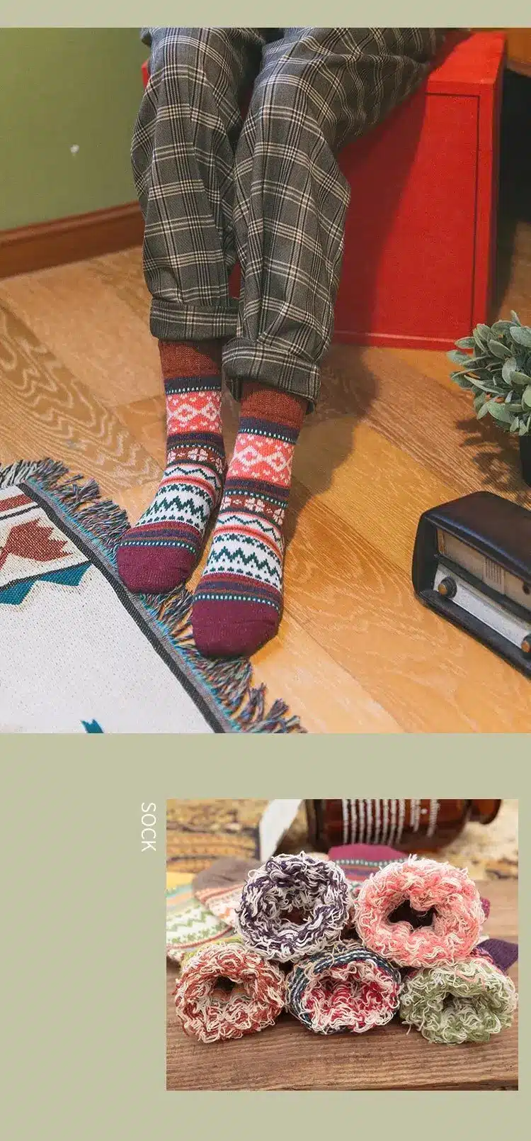 PEONFLY Winter Rabbit Wool funny Socks women Keep Warm Socks Woman Socks Thickening Thick Thread Socks 5pairs/lot 12