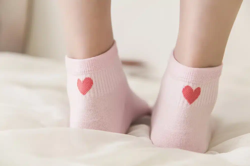 New Women's Fashion Pretty Love Heart Heels Pattern socks Girls Summer Fall Winter Leisure Pure Cotton Meias Funny Cute Warm Sox 13
