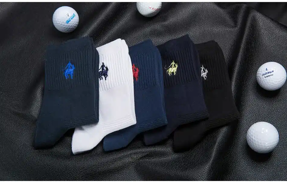 PIERPOLO Brand Men Socks Meias Male Winter Warm Socks Cotton Embroidery High Quality Sheer Mens Dress Socks Calcetines Hombre 17