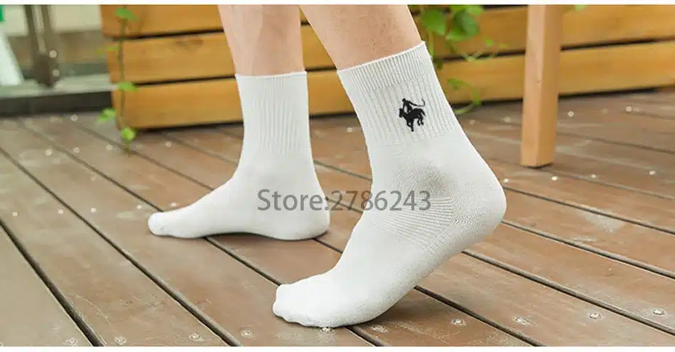 PIERPOLO Brand Men Socks Meias Male Winter Warm Socks Cotton Embroidery High Quality Sheer Mens Dress Socks Calcetines Hombre 23