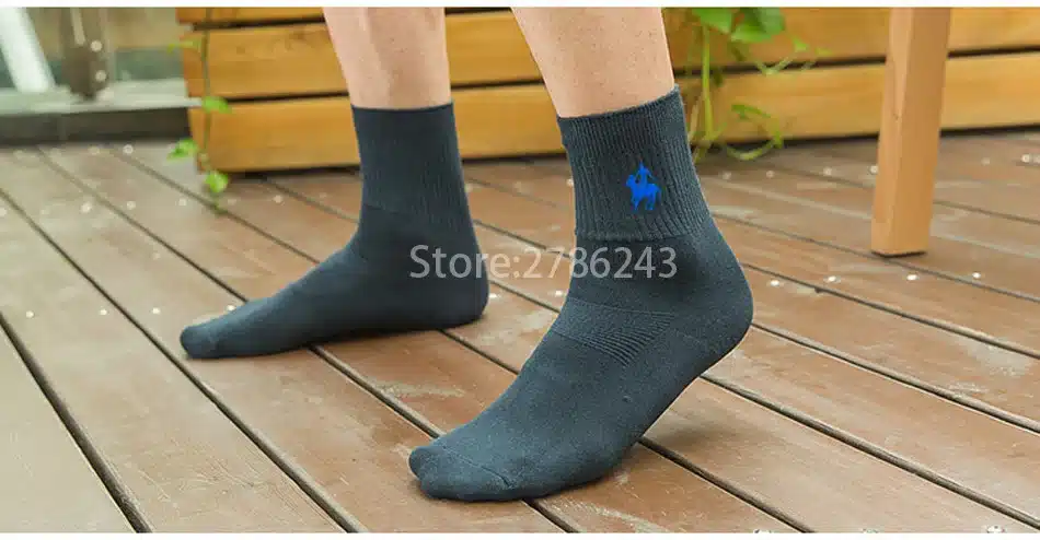 PIERPOLO Brand Men Socks Meias Male Winter Warm Socks Cotton Embroidery High Quality Sheer Mens Dress Socks Calcetines Hombre 25