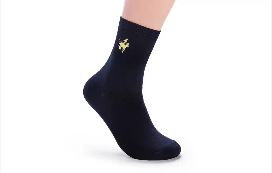PIERPOLO Brand Men Socks Meias Male Winter Warm Socks Cotton Embroidery High Quality Sheer Mens Dress Socks Calcetines Hombre 30