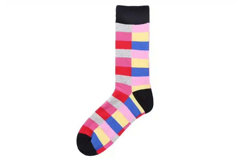 Colorful Casual Mens Happy Socks High Quality Combed Cotton Cartoon Designs Funny Socks Crew Autumn Winter compression man socks 4