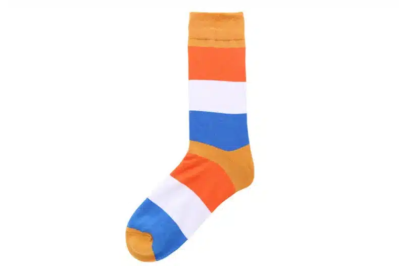 Colorful Casual Mens Happy Socks High Quality Combed Cotton Cartoon Designs Funny Socks Crew Autumn Winter compression man socks 6