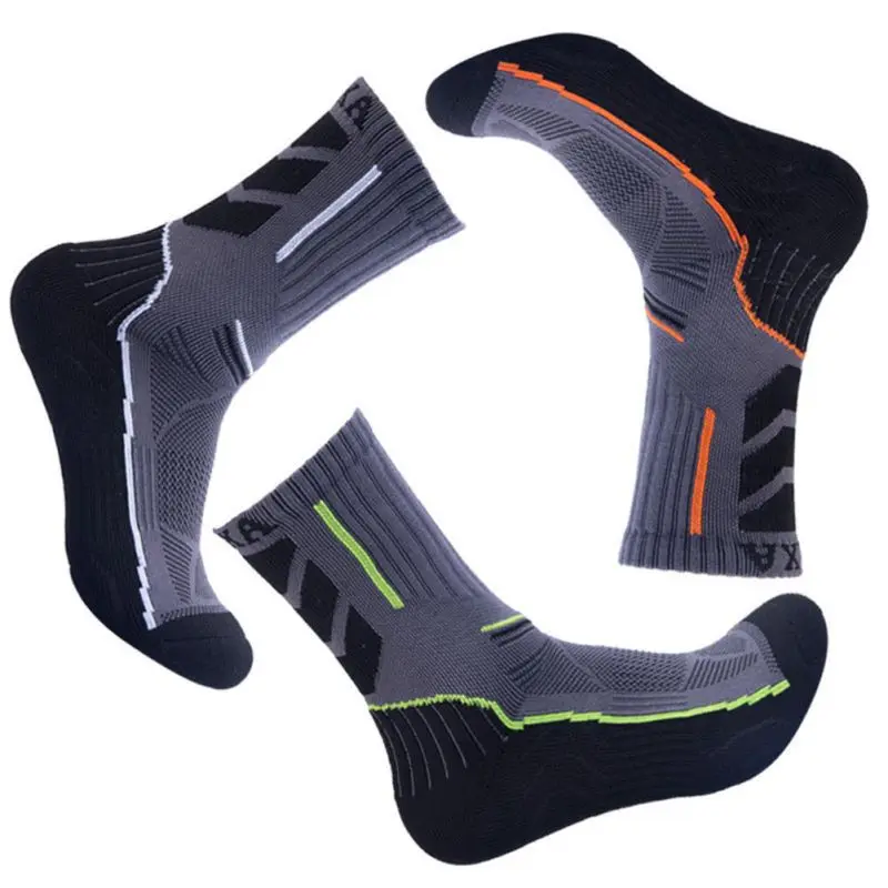Men Sports Socks Male Socks Quick Dry Breathable Absorb Sweat Antibacterial Summer Winter Training Socks New 7