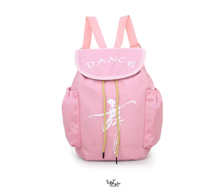 Child Kids Pink ballet bag Backpack Waterproof canvas Ballet Dance Bags Pink Ballerina Ballet GiftAS8658 22