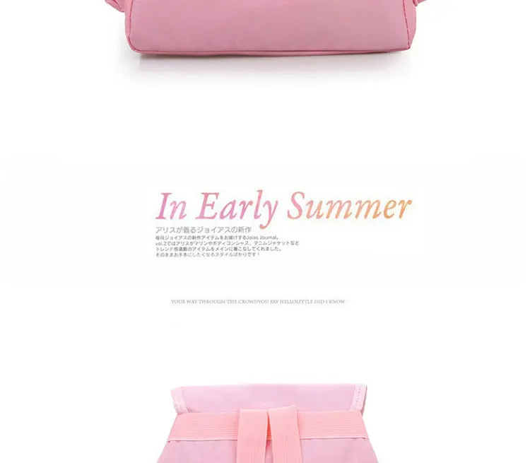 Child Kids Pink ballet bag Backpack Waterproof canvas Ballet Dance Bags Pink Ballerina Ballet GiftAS8658 27