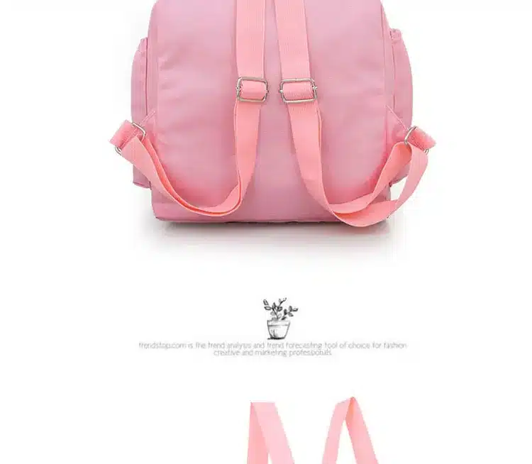 Child Kids Pink ballet bag Backpack Waterproof canvas Ballet Dance Bags Pink Ballerina Ballet GiftAS8658 28