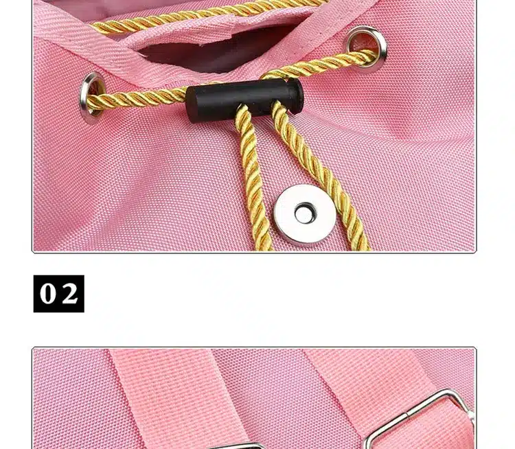 Child Kids Pink ballet bag Backpack Waterproof canvas Ballet Dance Bags Pink Ballerina Ballet GiftAS8658 31