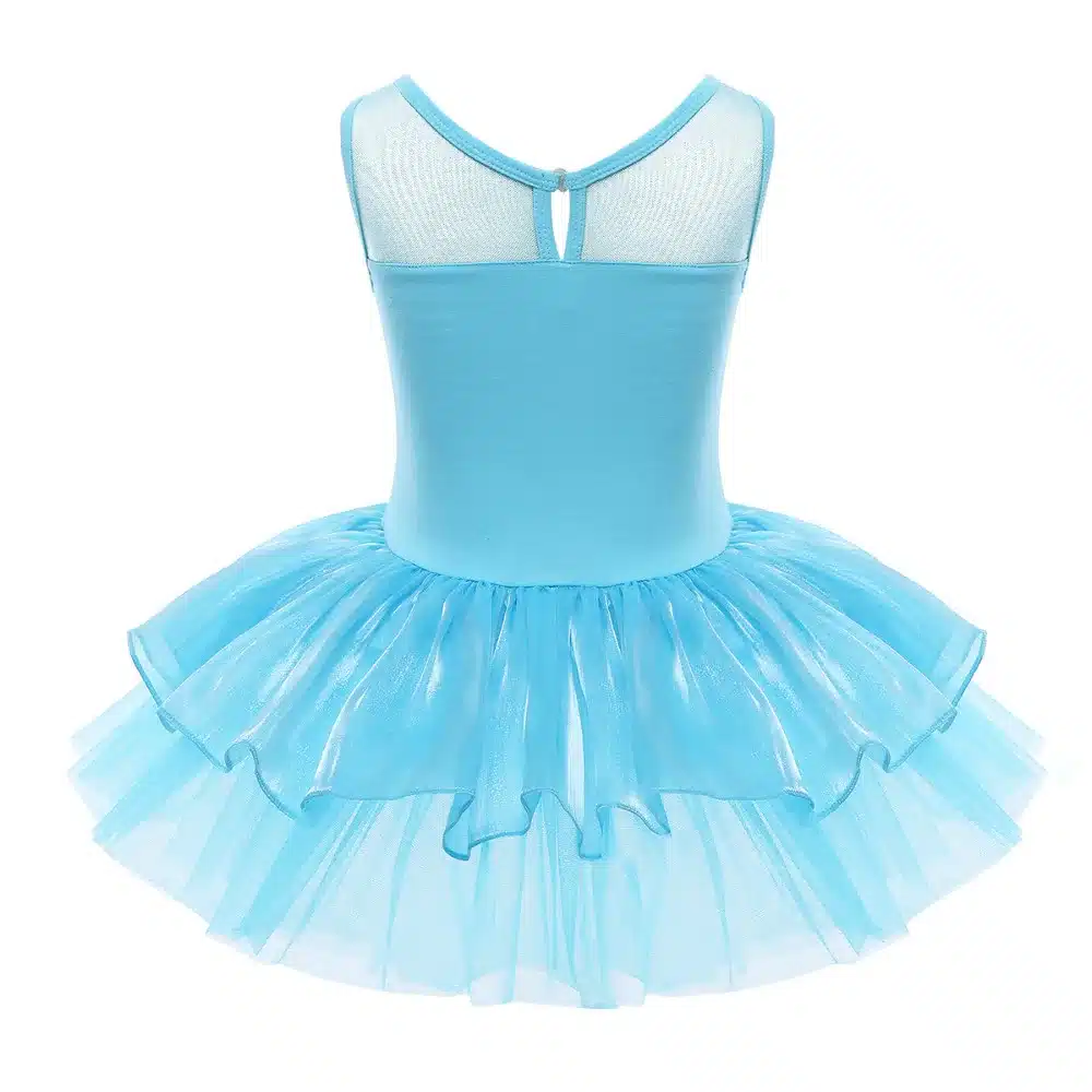 Professional Ballet Tutu Dress for Kids Girls Sequined Dress Dancewear Gymnastic Ballet Leotard Formal Dancing Dresses 12