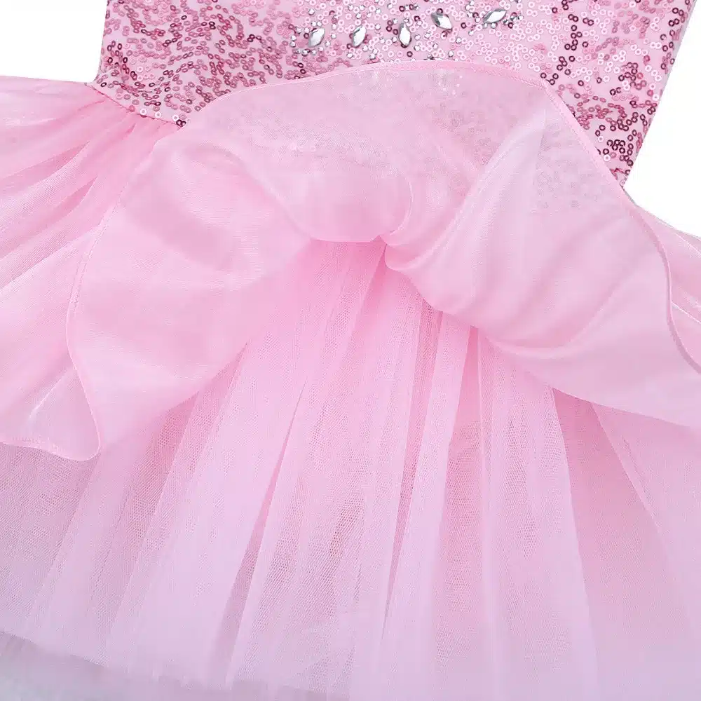 Professional Ballet Tutu Dress for Kids Girls Sequined Dress Dancewear Gymnastic Ballet Leotard Formal Dancing Dresses 22