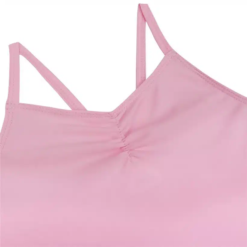 iiniim Kids Teenager Spaghetti Strap Ballet Dancer Gymnastics Leotard Dance Tutu Dress for Girls Ballerina Class Dancewear 12
