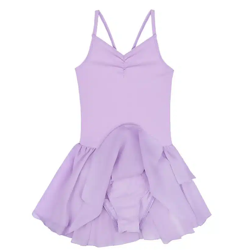 iiniim Kids Teenager Spaghetti Strap Ballet Dancer Gymnastics Leotard Dance Tutu Dress for Girls Ballerina Class Dancewear 18