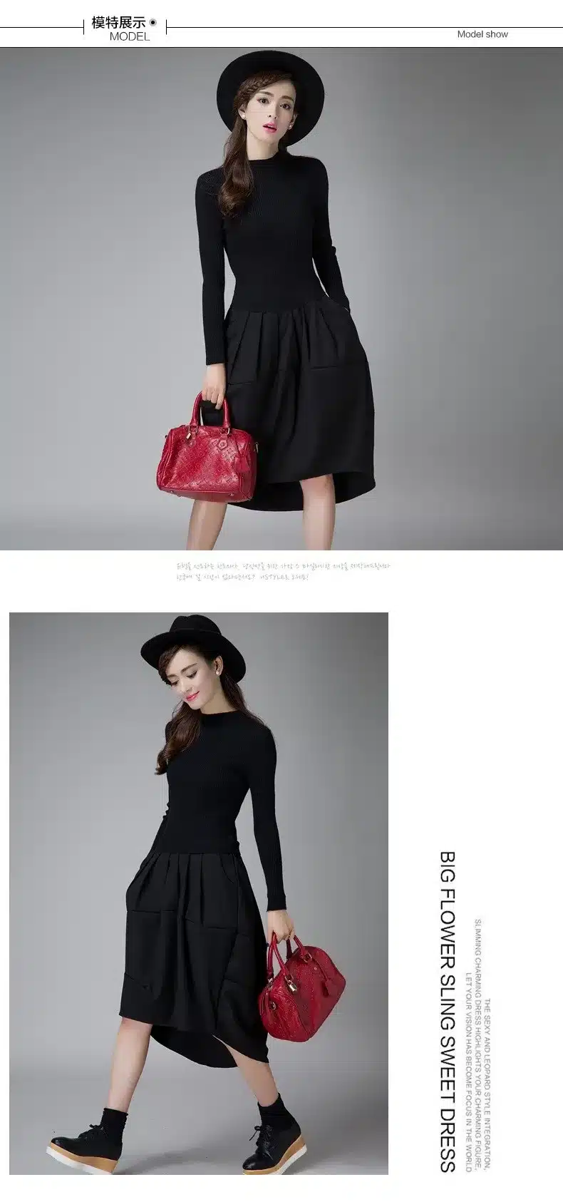 2018 Female Winter Dresses Korean Designer Casual High Street Fashionable Long Sleeve Sexy Wool knitted Sweater Dress Y1102-95F 24