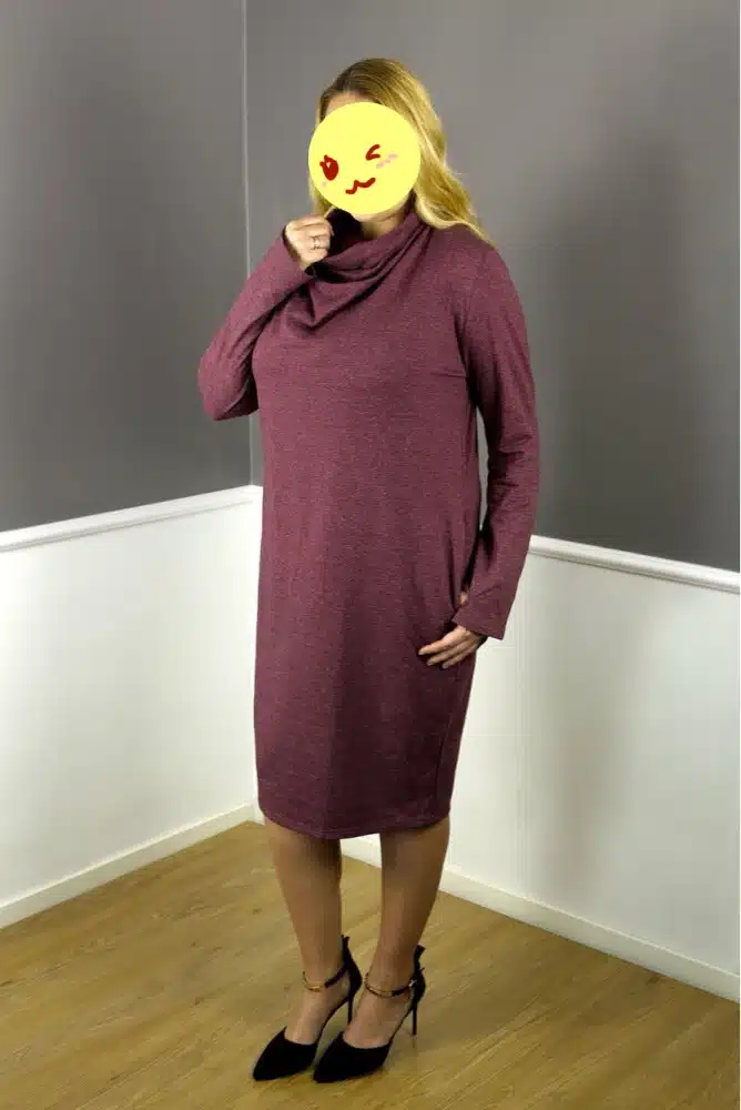 5XL 6XL Plus Size Winter Dress 2018 Vintage Big Sizes Women Office Dress Large Size Female Party Dresses With Pockets Work Wear 22