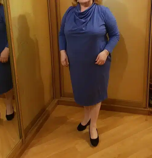 5XL 6XL Plus Size Winter Dress 2018 Vintage Big Sizes Women Office Dress Large Size Female Party Dresses With Pockets Work Wear 23