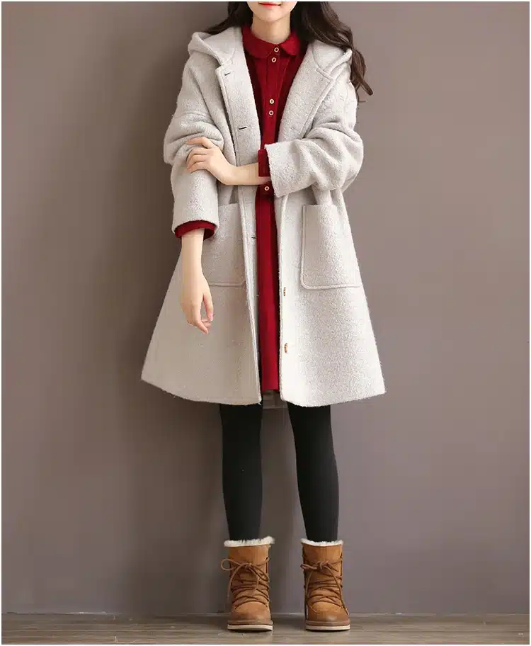 Japanese Korean Style College School Corduroy Green Dress Lady Long Sleeve Sweet Retro 2018 Fashion Dress Women's Winter Midi 5