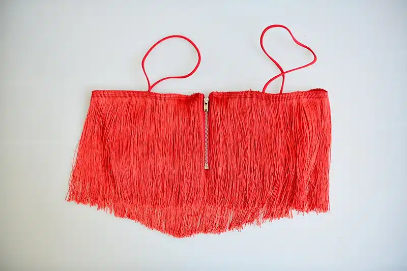 SIBYBO Tassel Strapless Sexy Two Pieces Set Bandage Dress 2018 Red White Summer Women Dress Elegant Mini Club Party Dresses 21