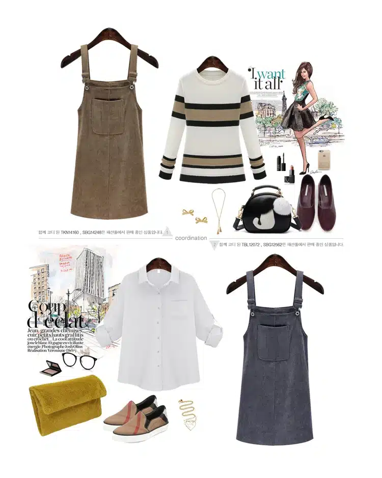 XXXXXL Spring 2018 Dresses Women Bandage Fashion Vintage Sundress College Wind Corduroy Loose Strap Dress Female Dresses D82801A 9