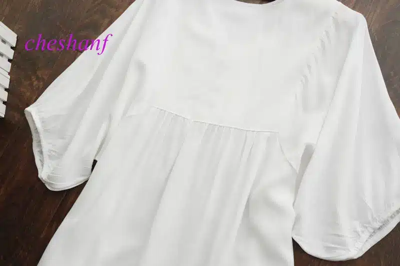 2018 Hot Sale Vintage 70s Women Mexican Ethnic Embroidered Pessant Hippie Blouse Gypsy Boho Mini Dress Free Shipping 15