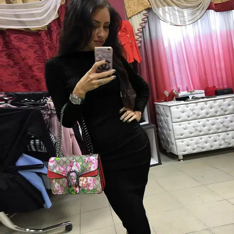 2018 Women's Autumn Spring Dresses Robe Sexy Black Midi Sheath Slim Bodycon Dress Long Sleeve Elegant Package Hip Dress GV424 30