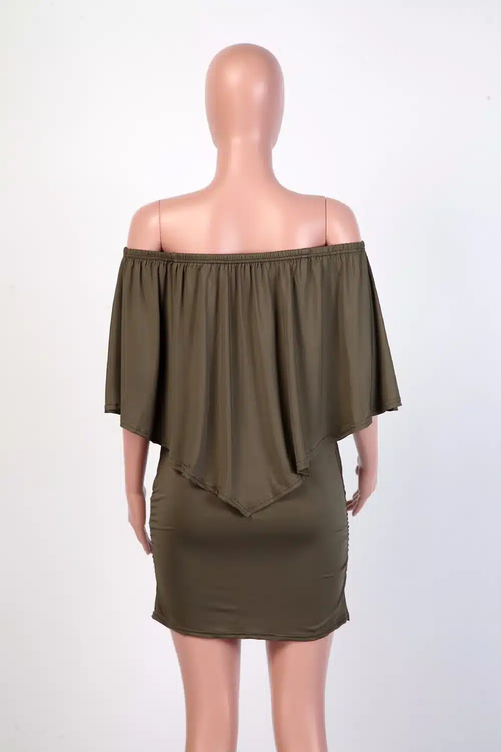 Army green Slash Neck Women Mini Dress 2018 Summer Style Off Shoulder Sexy Dresses Vestidos Black White Beach Casual Dress 26