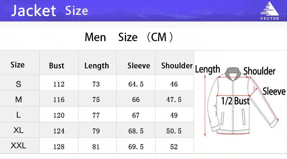 VECTOR Warm Winter Ski Suit Set Men Windproof Waterproof Skiing Snowboarding Suits Set Male Outdoor Ski jacket + Pants Brand 11