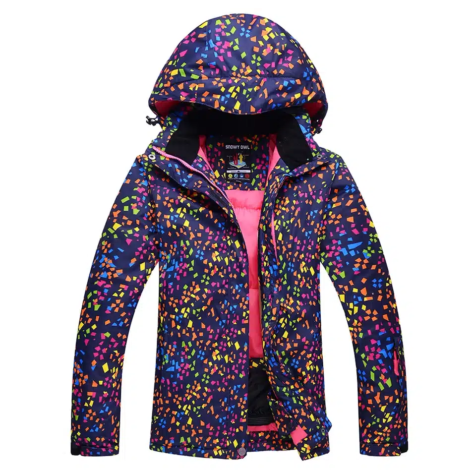 Cheaper woman skiing suit sets snowboarding clothes waterproof windproof winter Snow Costumes jackets +bibs pants Ski suit Hot 31