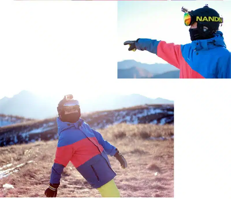 Saenshing Waterproof Ski Suit Men Mountain Skiing Jacket + Snowboard Pants Breathable Winter Snow Snowmobile Coat -30 Degree 7
