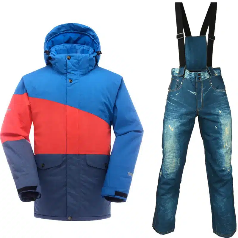 Saenshing Waterproof Ski Suit Men Mountain Skiing Jacket + Snowboard Pants Breathable Winter Snow Snowmobile Coat -30 Degree 10